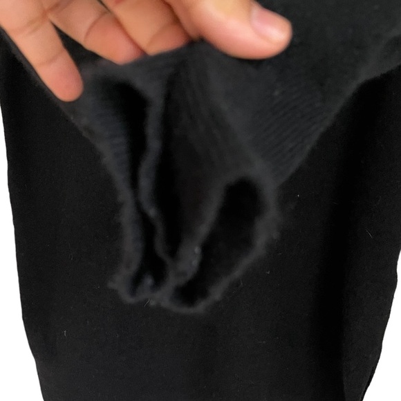 Halogen Black 100% Cashmere‎ Crewneck Sweater Size: M - Picture 5 of 7